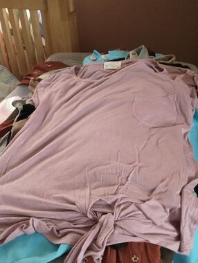 Mauve Knotty Tee